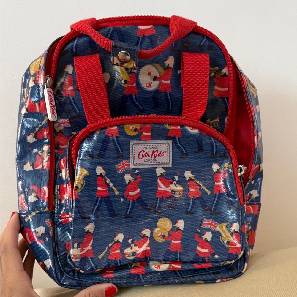 Cath Kidston London Cath Kids Blue and Red Backpack